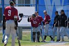 Baseball vs MIT  Wheaton College Baseball vs MIT in the  NEWMAC Championship game. - (Photo by Keith Nordstrom) : Wheaton, baseball, NEWMAC